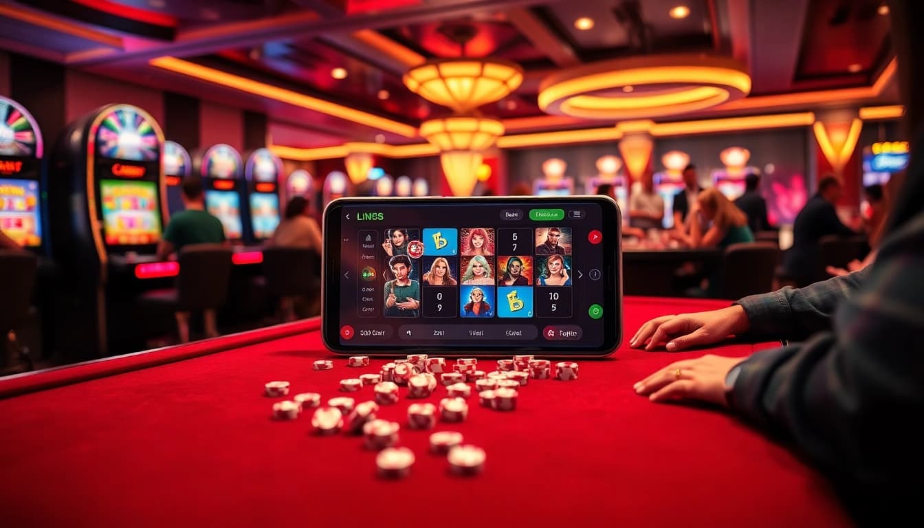 Experience the excitement of gambling with the S8 platform in a lively casino setting.