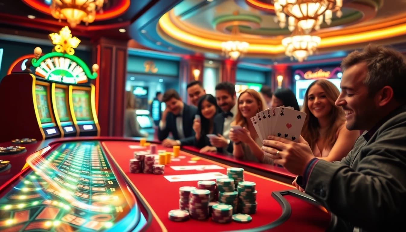 Experience exciting gambling action at https://68vip.plus/ with vibrant casino games and enticing poker tables.