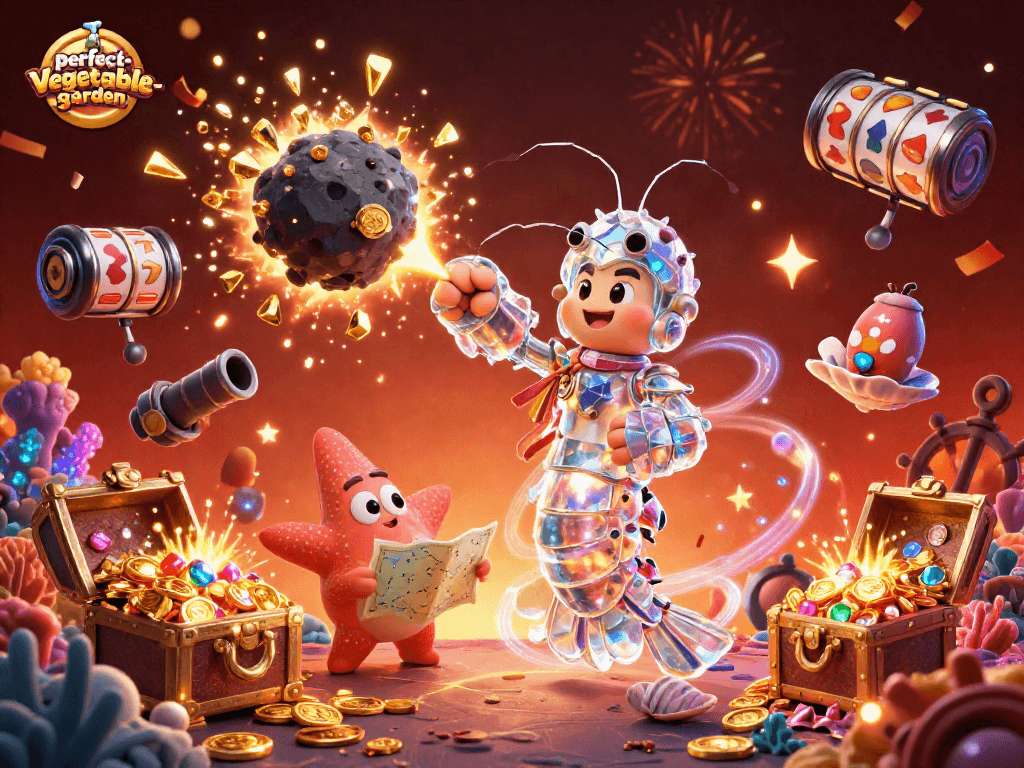 Experience exciting wins in the perfect-vegetable-garden universe with dynamic casino elements and vibrant characters.
