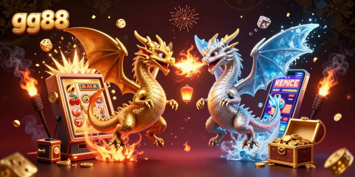Spin the reels at gg88 with vibrant casino games and winning jackpots illuminated by dragons.