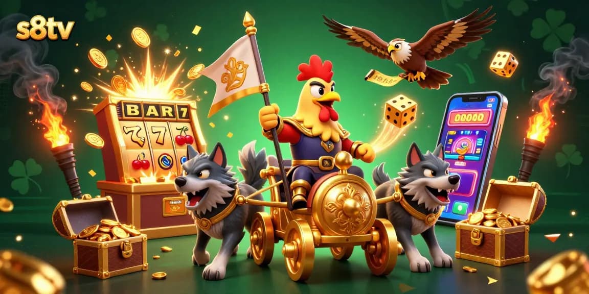 S8TV offers a thrilling online gambling experience with engaging 3D gaming elements.