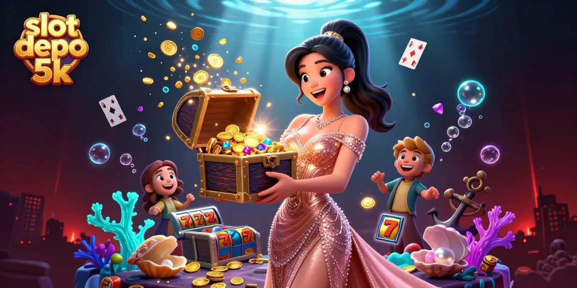 Experience the thrill of winning at slot depo 5k with dazzling treasures and joyfully presented rewards.