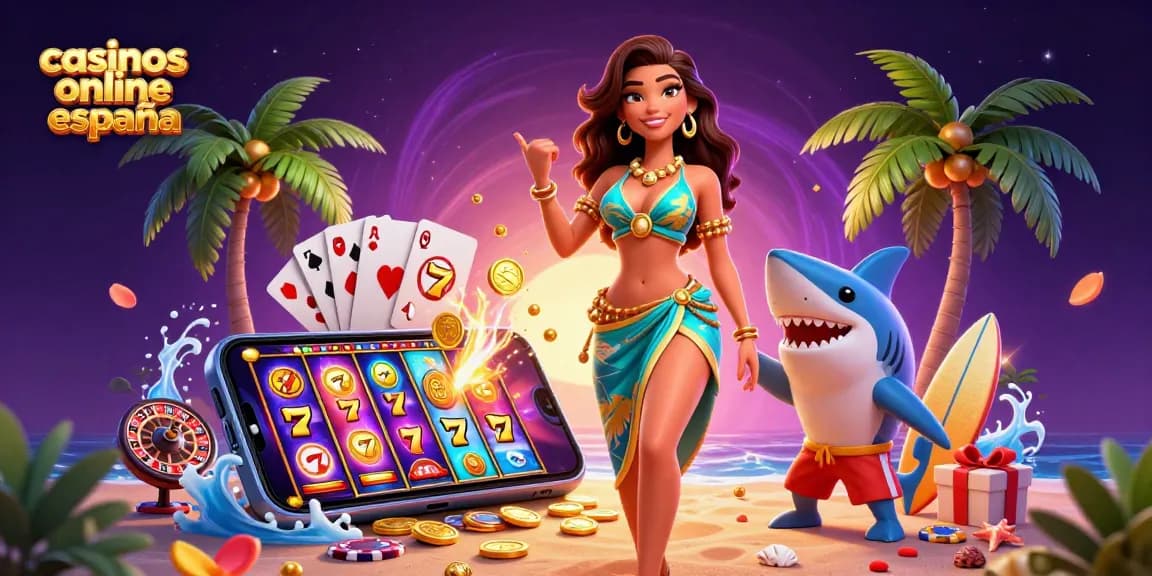 Engage in thrilling games at casinos online españa with vibrant characters and dynamic gaming elements.