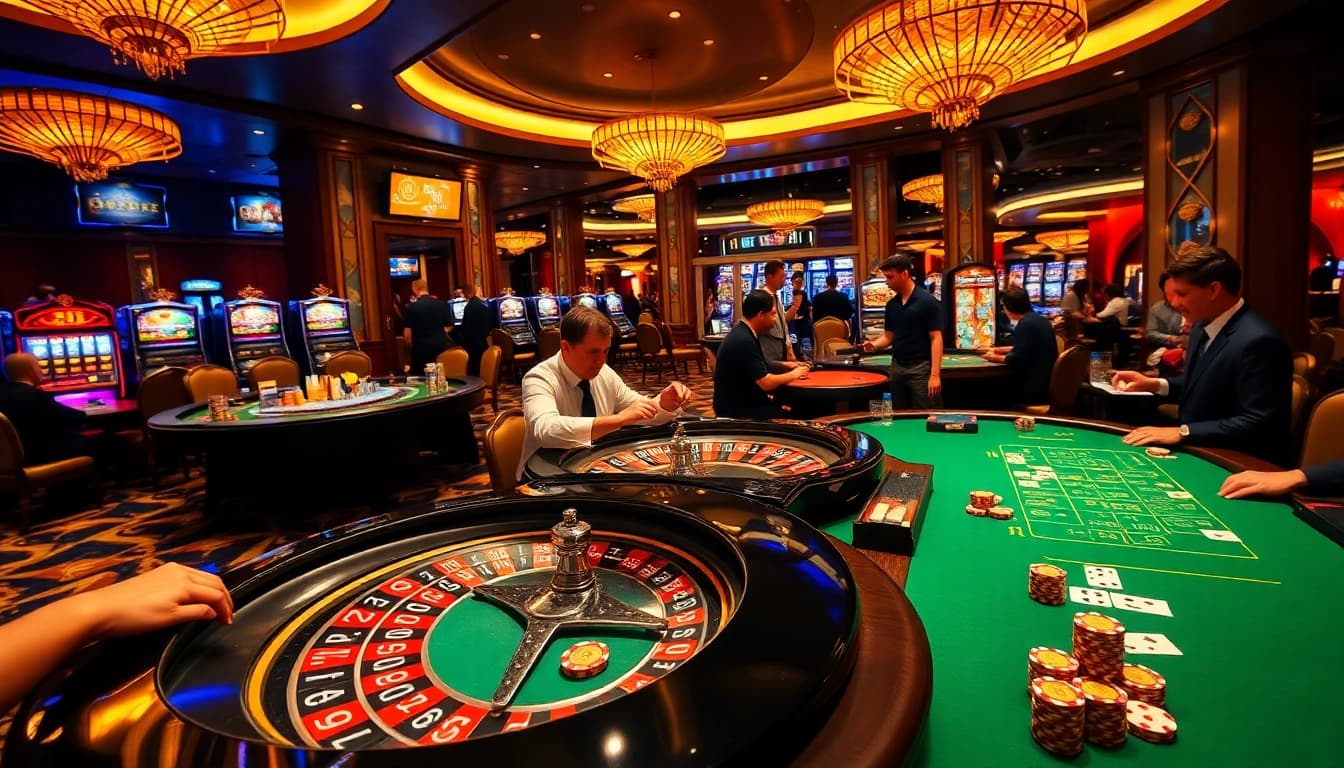 Experience the excitement at MK8 casino with vibrant poker and roulette games.