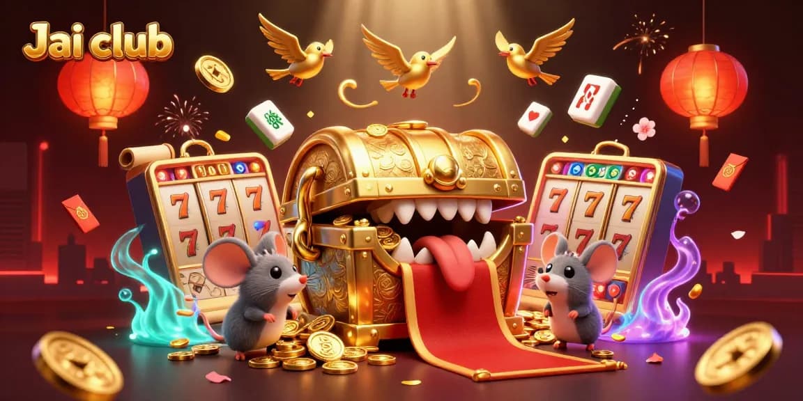Join Jai club for adventures in online gaming with vibrant slot machines, golden rewards, and captivating games.