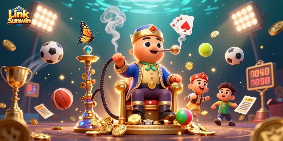 Experience thrilling action with the Link Sunwin game featuring vivid characters in a vibrant scene.