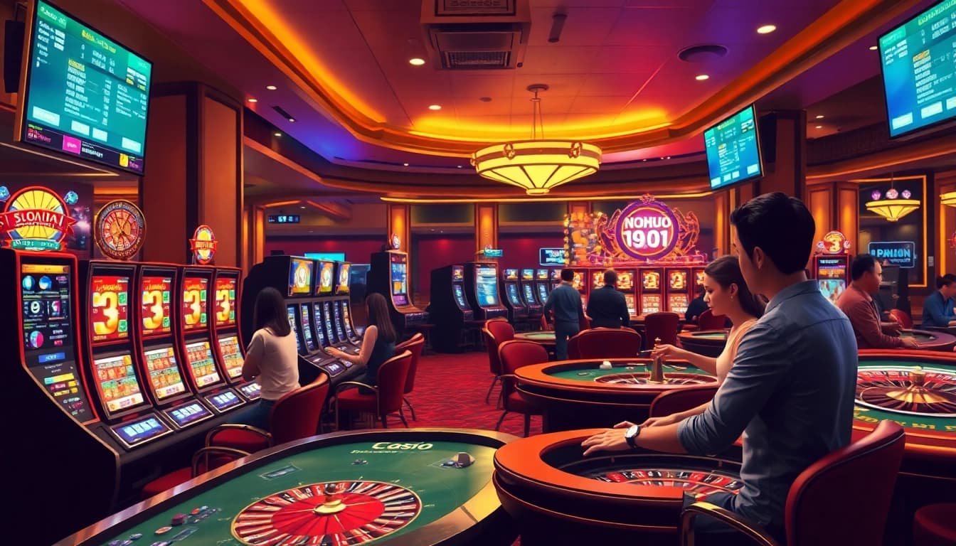 Experience the thrill of winning at nohu90 com with exciting slot machines and casino tables.
