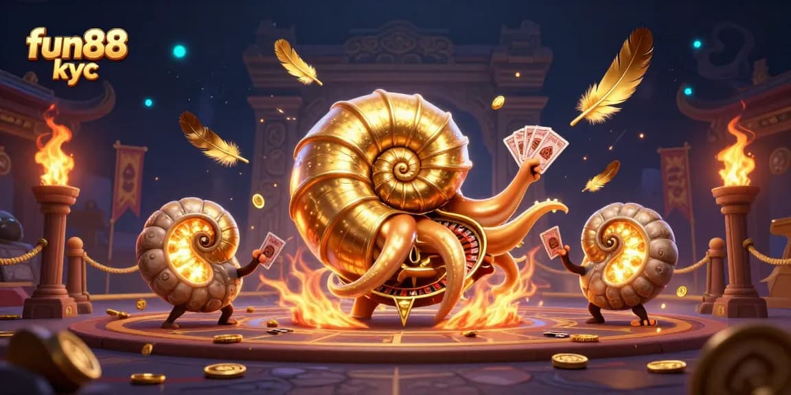 Trải nghiệm cá cược tại fun88 kyc với hình ảnh sinh động và hấp dẫn từ các trò chơi casino trực tuyến.