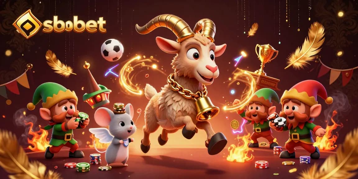 Engage in thrilling sbobet sports betting with the cheerful chaos of Krampus and playful elf gremlins.