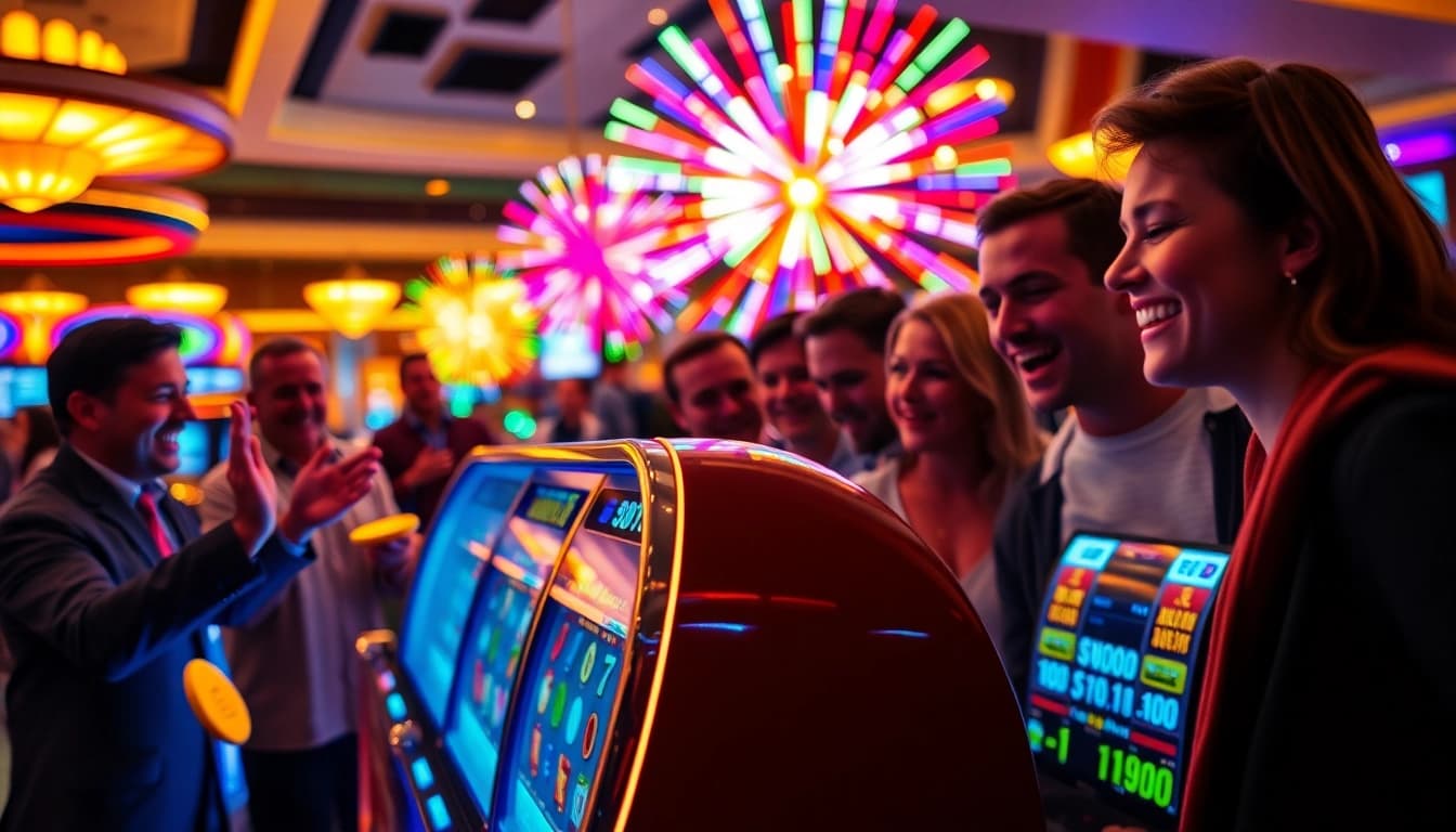 Menangkan slot gacor dengan mesin slot berwarna-warni di kasino yang ceria.