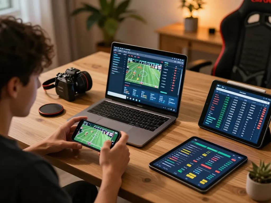 Engaging mobile sports betting experience on g28 com with user focused on live odds.