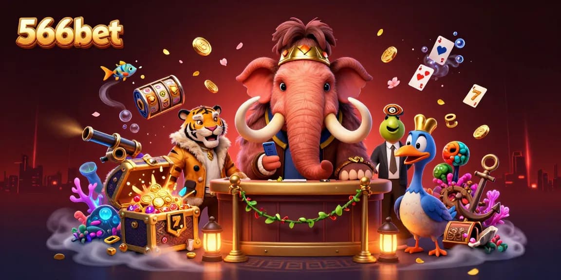 Experience vibrant 566bet action at a lively casino scene with immersive characters and dynamic gameplay.