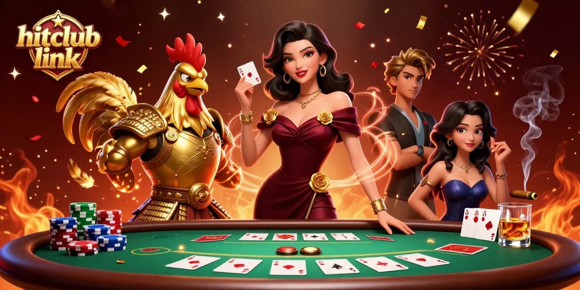 Experience the thrill of winning at hitclub link with a glamorous scene of competitive casino action.