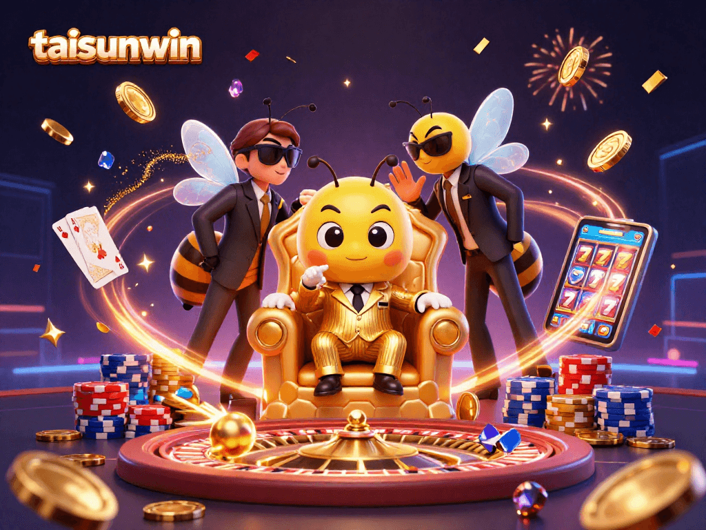 Engage with the colorful world of taisunwin casino gaming as majestic characters celebrate winnings.