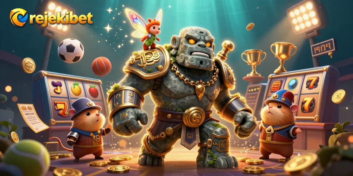 Play thrilling slots and sports games with rejekibet in a magical 3D gaming adventure.