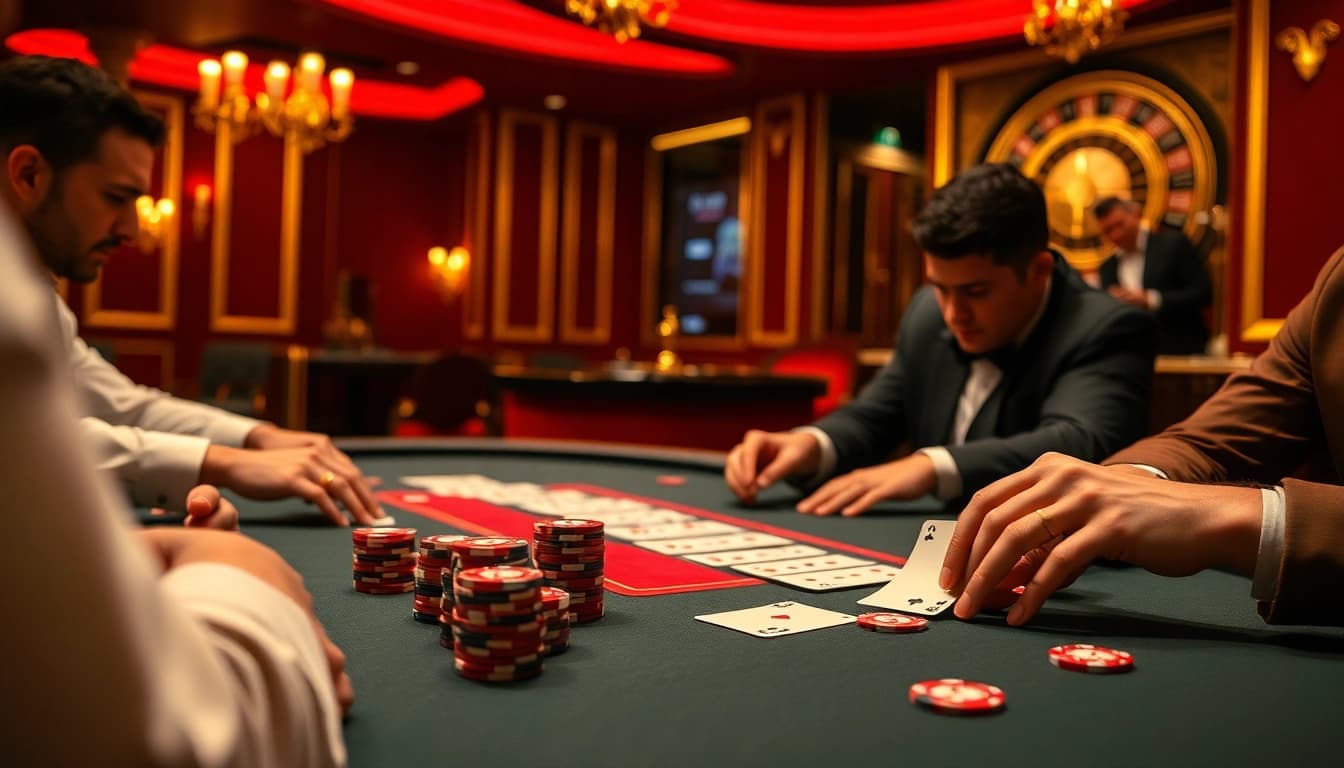 Experience thrilling poker gameplay at https://lc88x.com/ with intense focus and luxury.