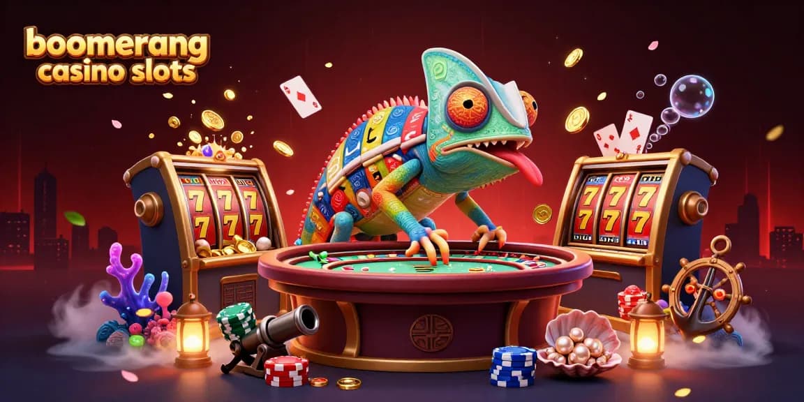 Preizkušajte boomerang casino slots z razburljivimi igralnimi izkušnjami in barvitimi simboli.