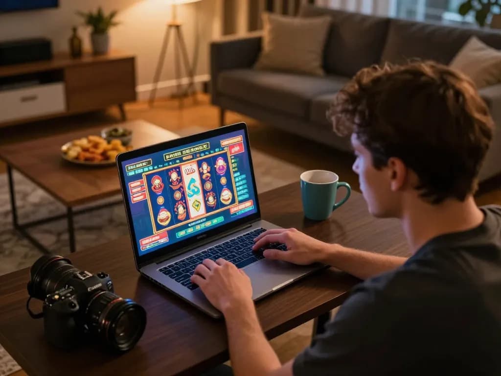 Engaging in online gaming at home using lv88seo for a thrilling casino experience