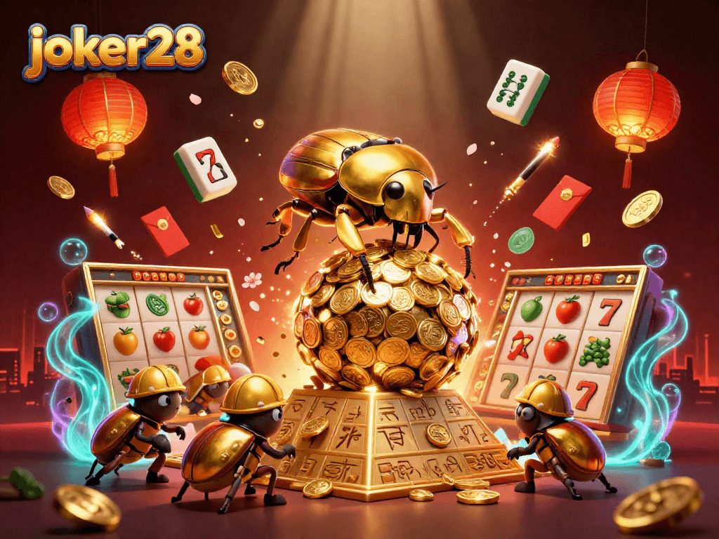 Roling bola koin emas oleh joker28 memberikan kesenangan di dunia kasino.
