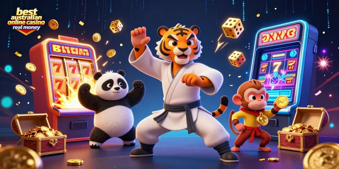 Engage in thrilling gameplay at the best australian online casino real money as colorful icons burst with excitement.