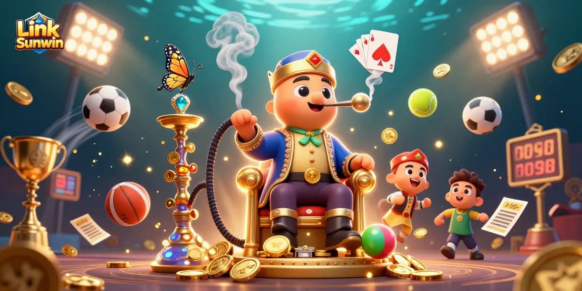 Experience thrilling action with the Link Sunwin game featuring vivid characters in a vibrant scene.