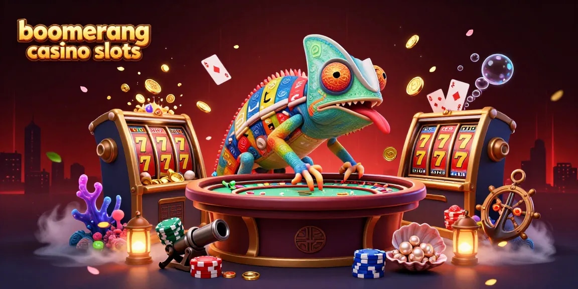 Preizkušajte boomerang casino slots z razburljivimi igralnimi izkušnjami in barvitimi simboli.