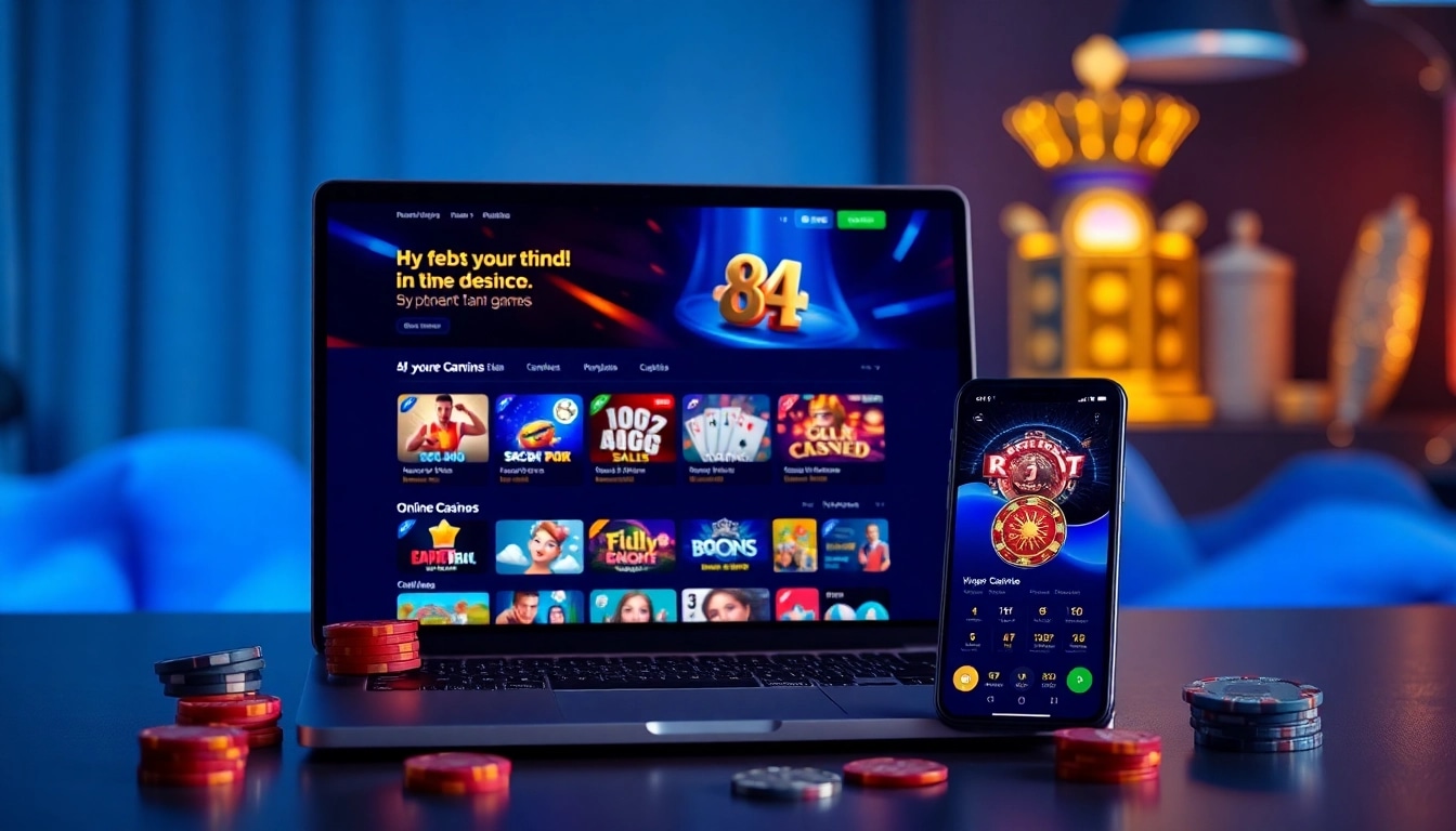 Exciting gaming experience at nhà cái 8s showcasing modern online gambling.