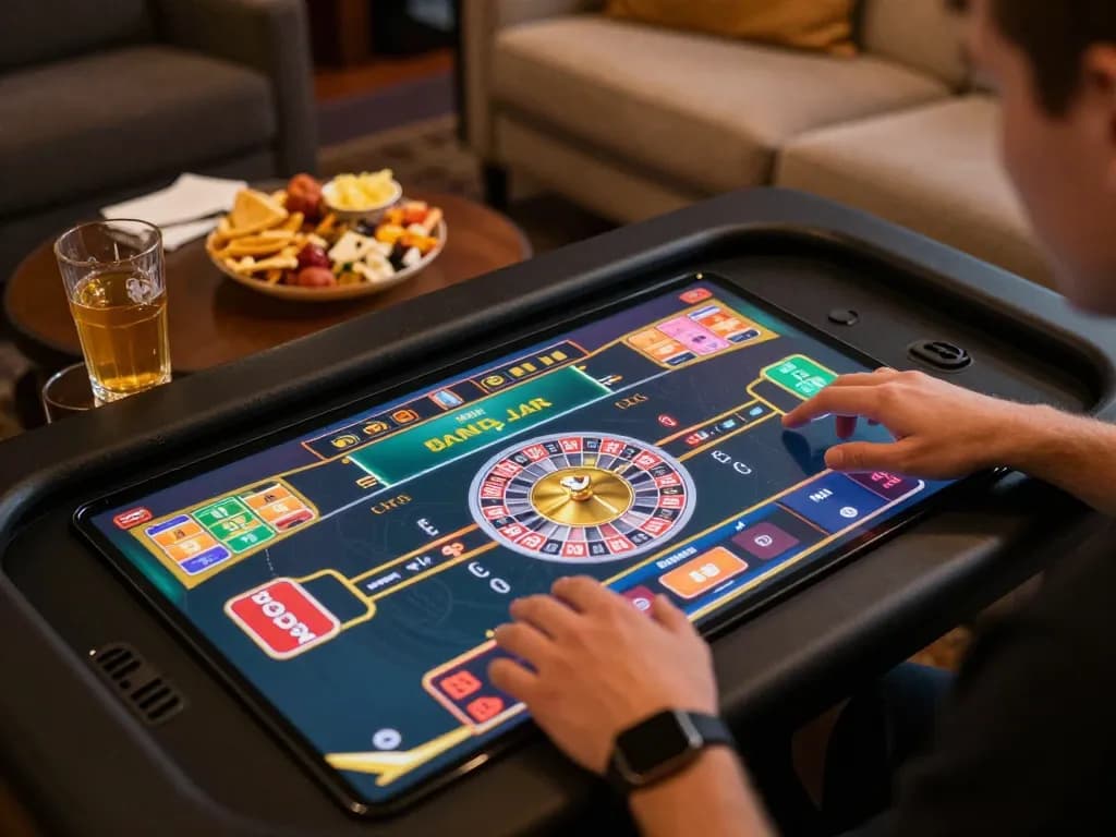 Sesi permainan online yang menarik menampilkan link ggdewa777 dengan antarmuka roulette yang cerah