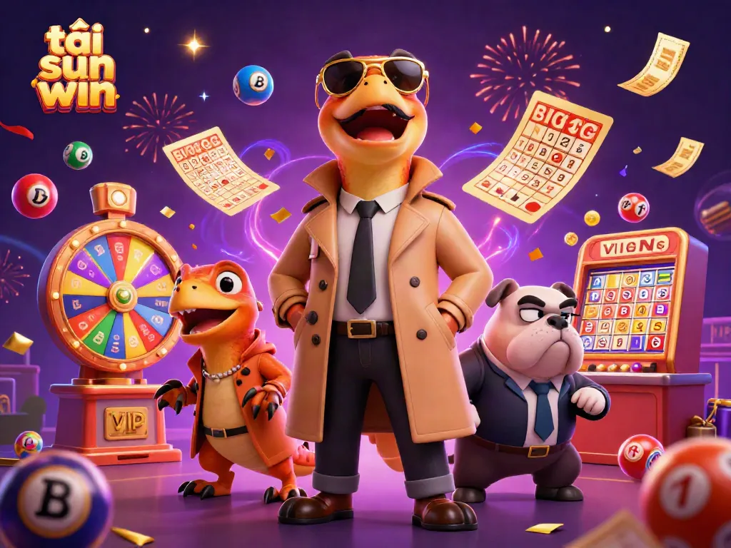 Experience the excitement of download tải sun win with vibrant casino elements and dynamic characters.