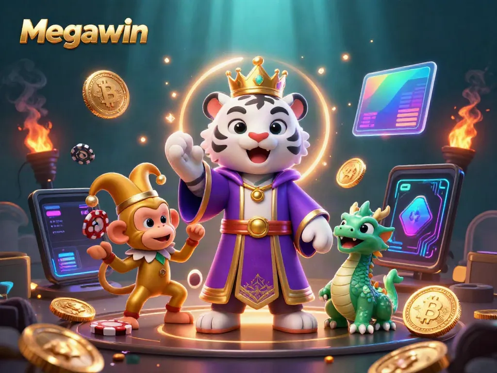 Menggali keseruan permainan Megawin dengan harimau putih 3D dan elemen kasino.