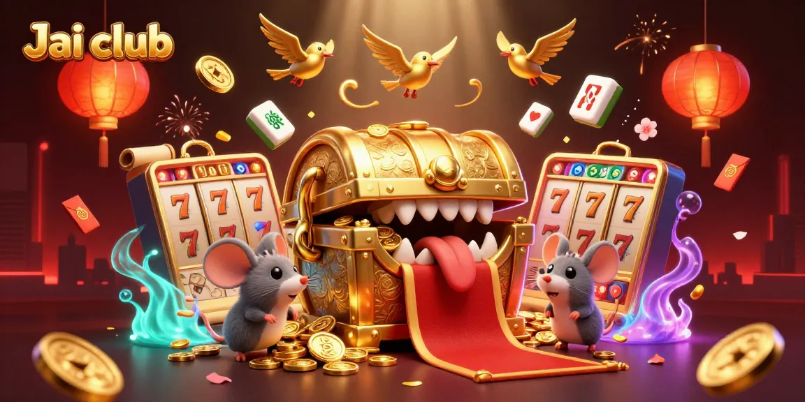 Join Jai club for adventures in online gaming with vibrant slot machines, golden rewards, and captivating games.