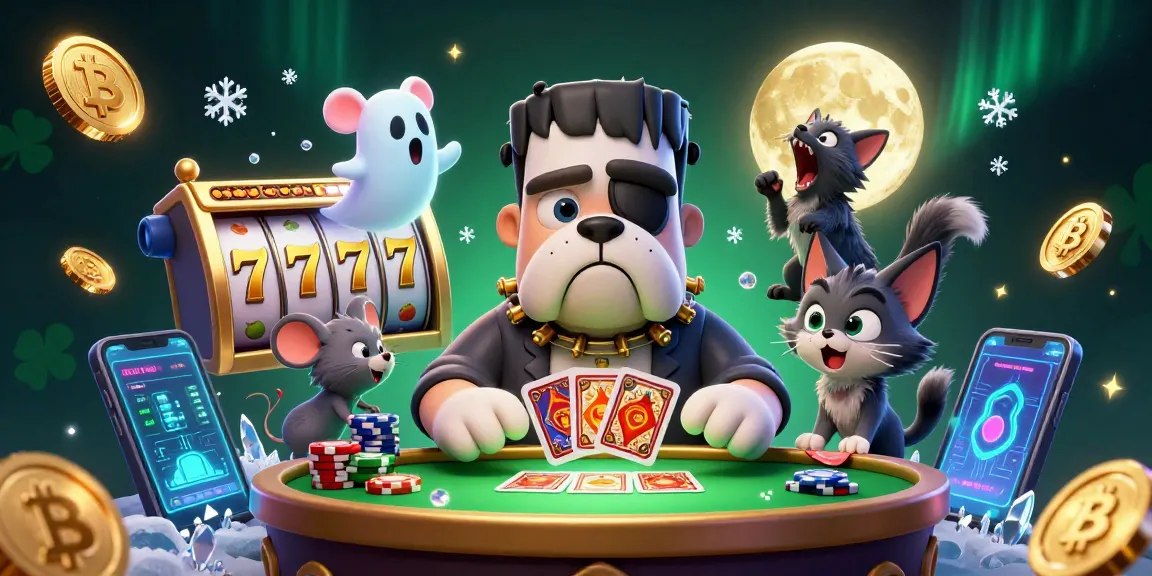 Menangkan jackpot dengan agen slot di ilustrasi kasino menakutkan yang penuh dengan elemen menyenangkan.