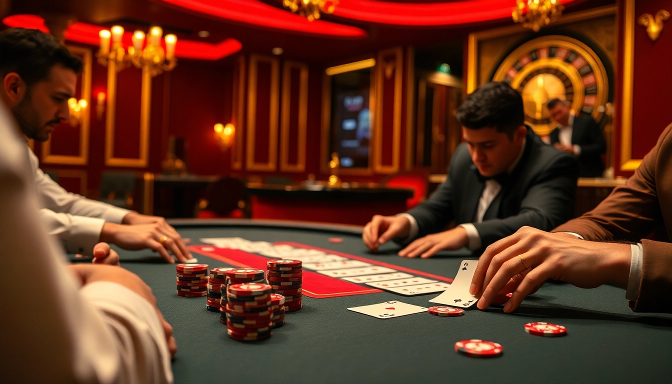 Experience thrilling poker gameplay at https://lc88x.com/ with intense focus and luxury.