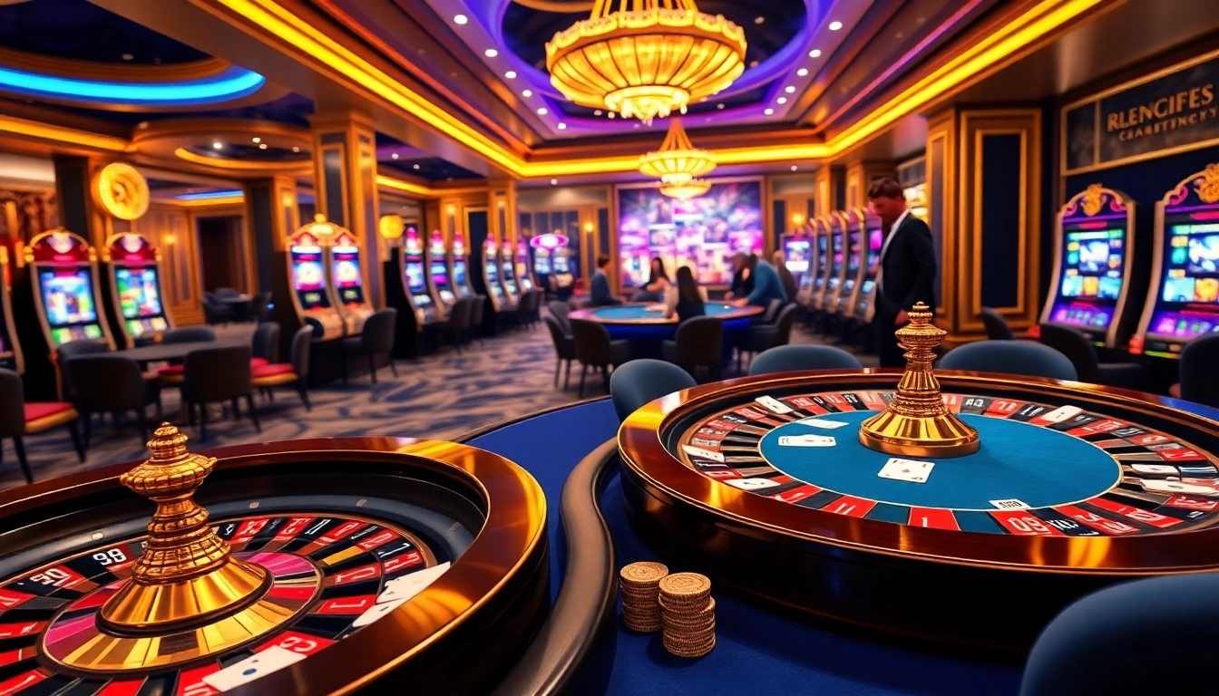 S8-themed luxurious casino scene with high-stakes poker gameplay and sparkling roulette wheel.