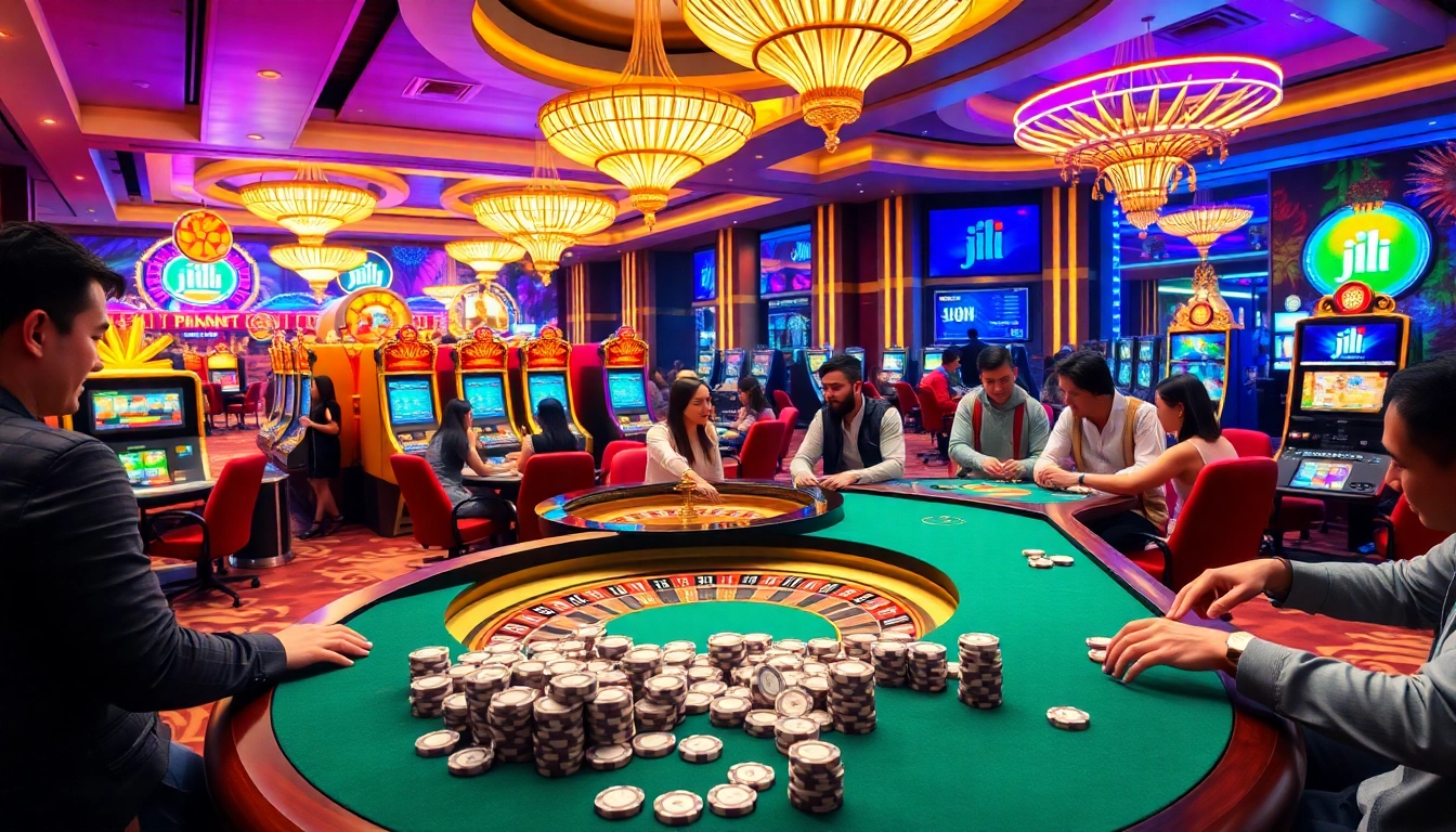 Experience the thrill of jili gaming with luxurious slots and vibrant casino action.