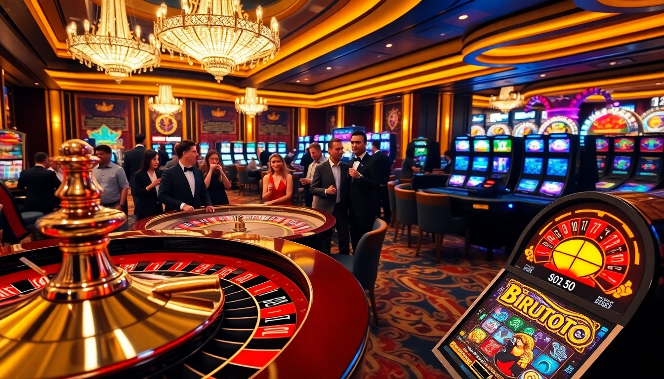 Rasakan sensasi di Birutoto dengan mesin slot yang cerah menonjolkan gameplay.