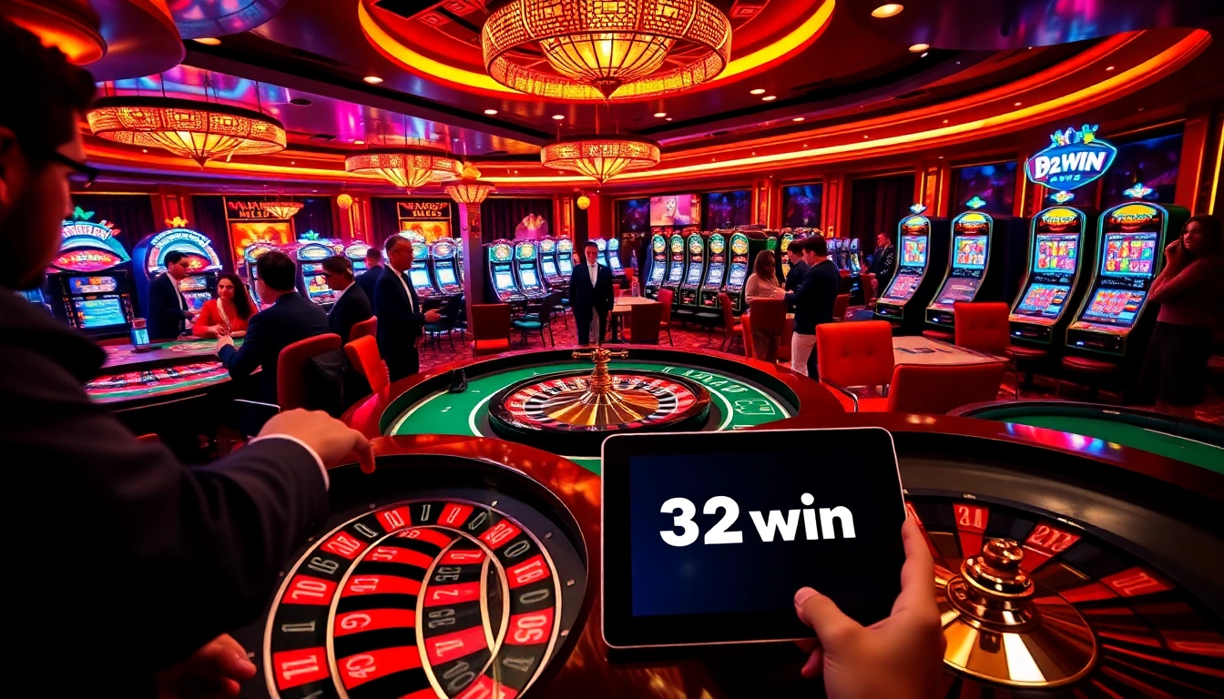Experience thrilling casino action at link 32win with vibrant games and high-stakes excitement.