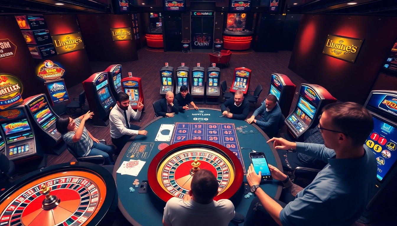 Experience the thrill of online gaming at https://lc88app.com/ with vibrant casino visuals showcasing excitement.