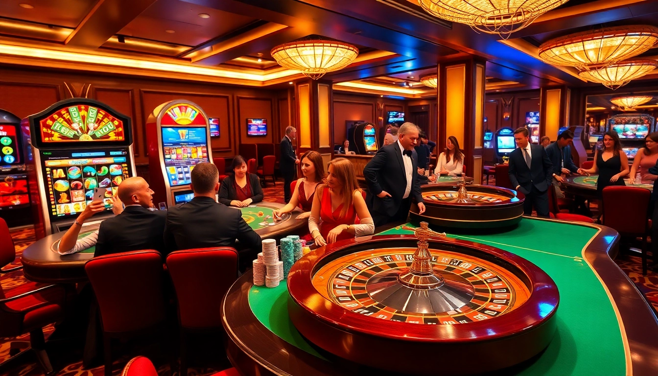 Join the excitement of casino gaming at https://mm88.sa.com/ with vibrant poker tables and slot machines.