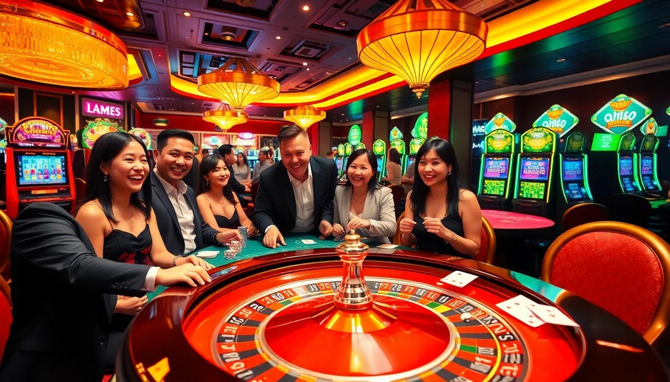 Experience the thrill of NHÀ CÁI MM88 with engaging casino games and vibrant gaming atmospheres.