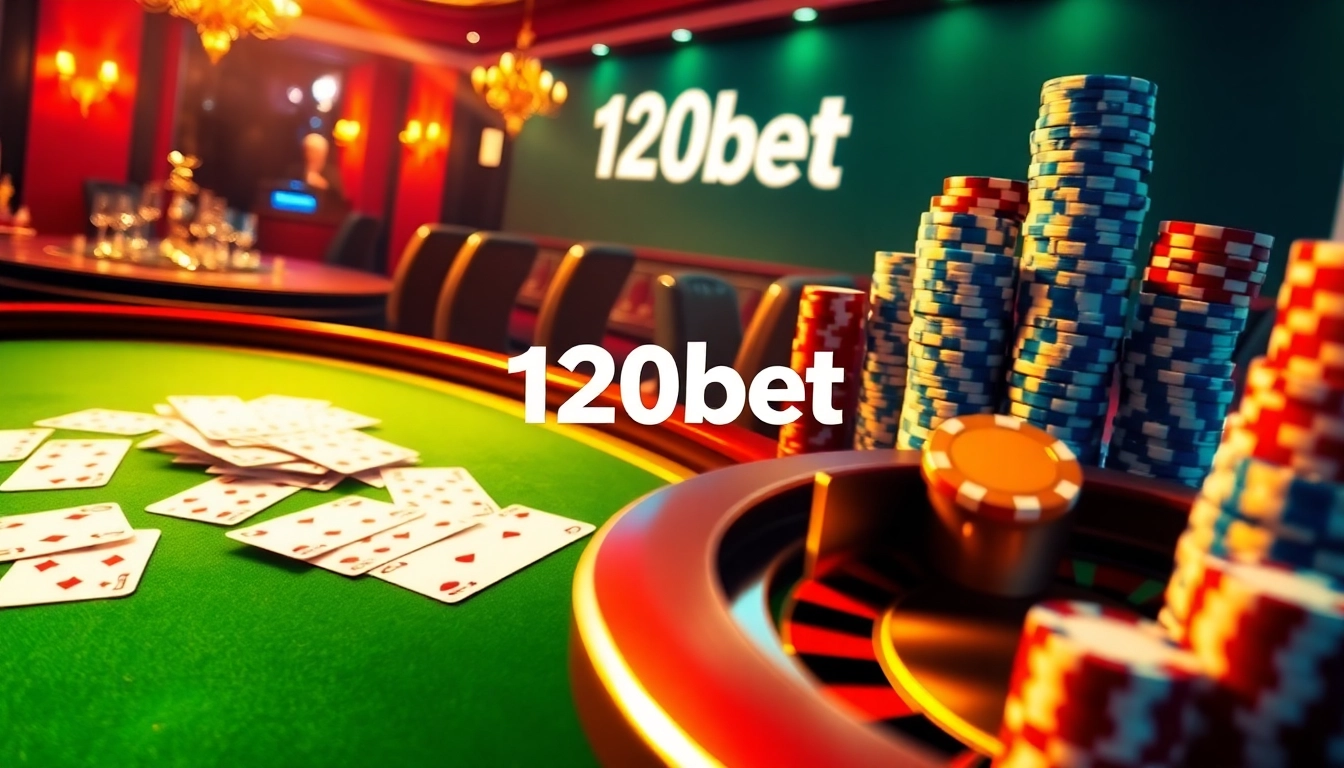 Gamblers enjoying a thrilling roulette game at 120bet's luxurious casino.