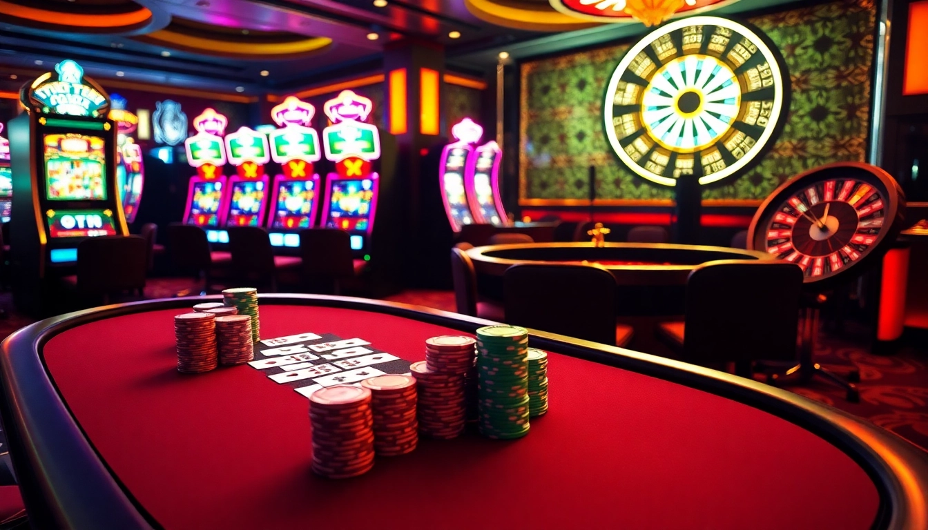 Experience high-stakes excitement at https://58win.talk/ with vibrant casino tables and colorful games.