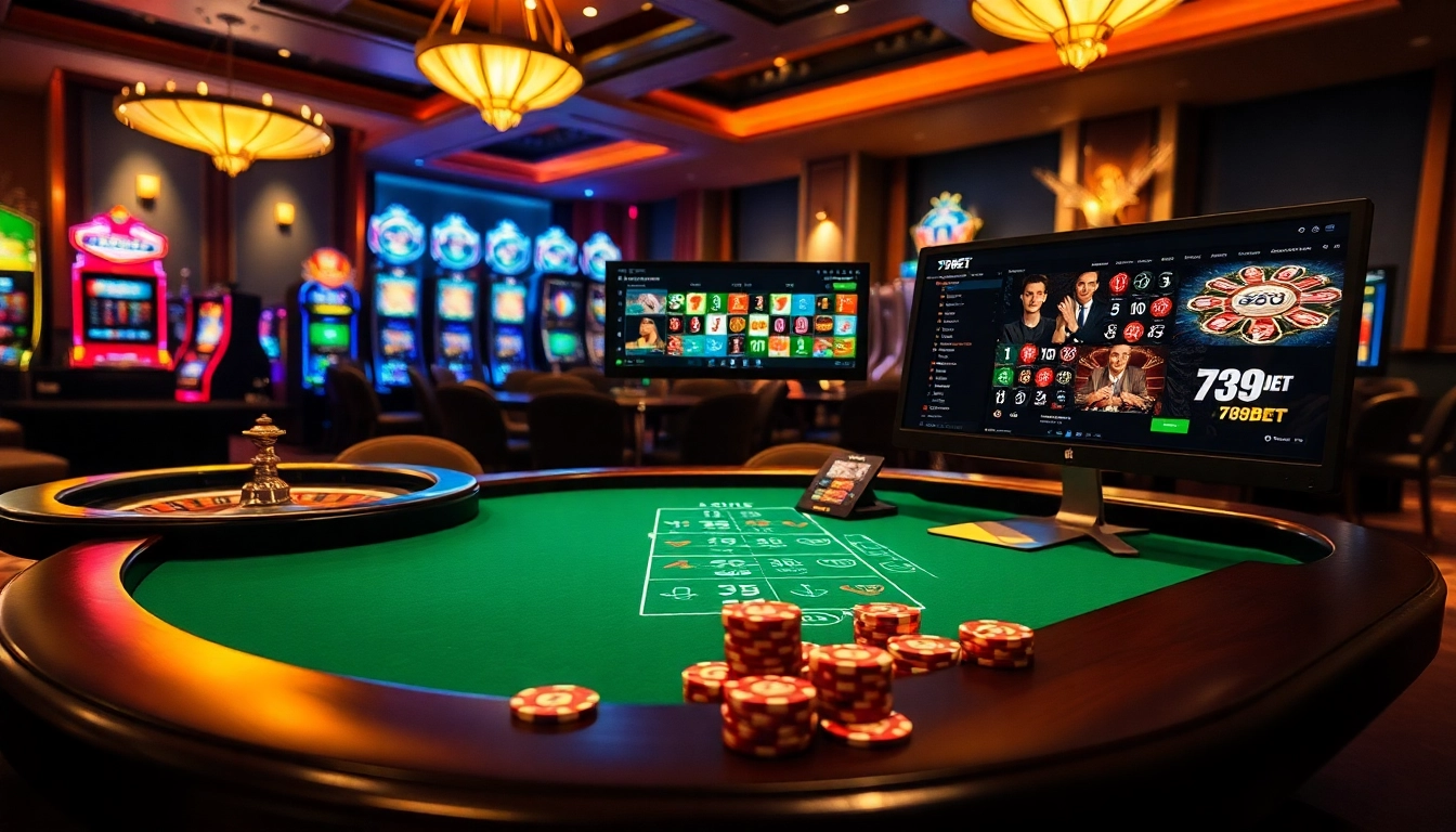 Experience exciting gameplay at https://789bet.events/ with vibrant casino tables and engaging online betting visuals.