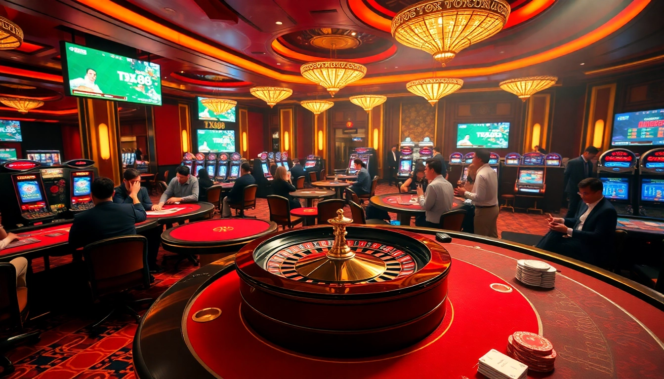 Experience the thrill of casino games at https://tx88.link/ with luxurious tables and vibrant action.