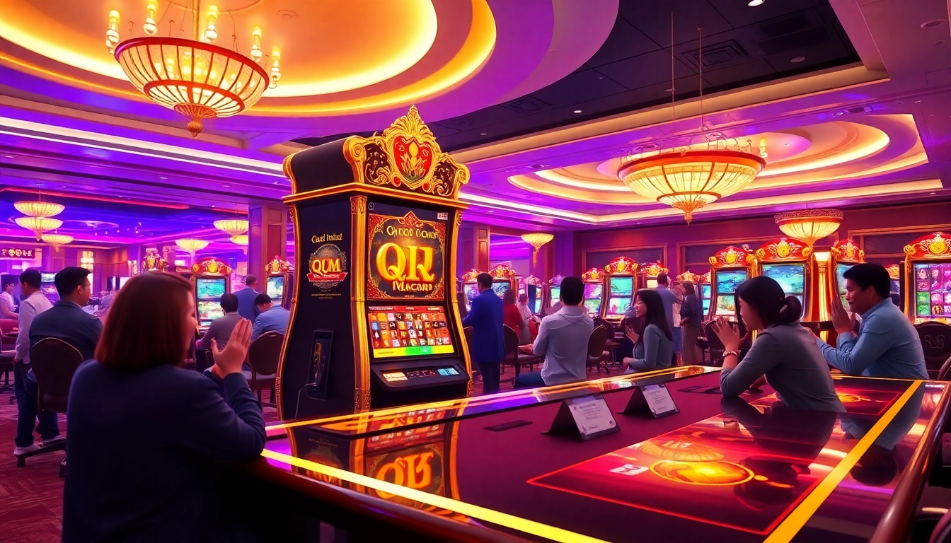 Experience the excitement of QQMacan slot games with vibrant visuals and engaging gameplay.