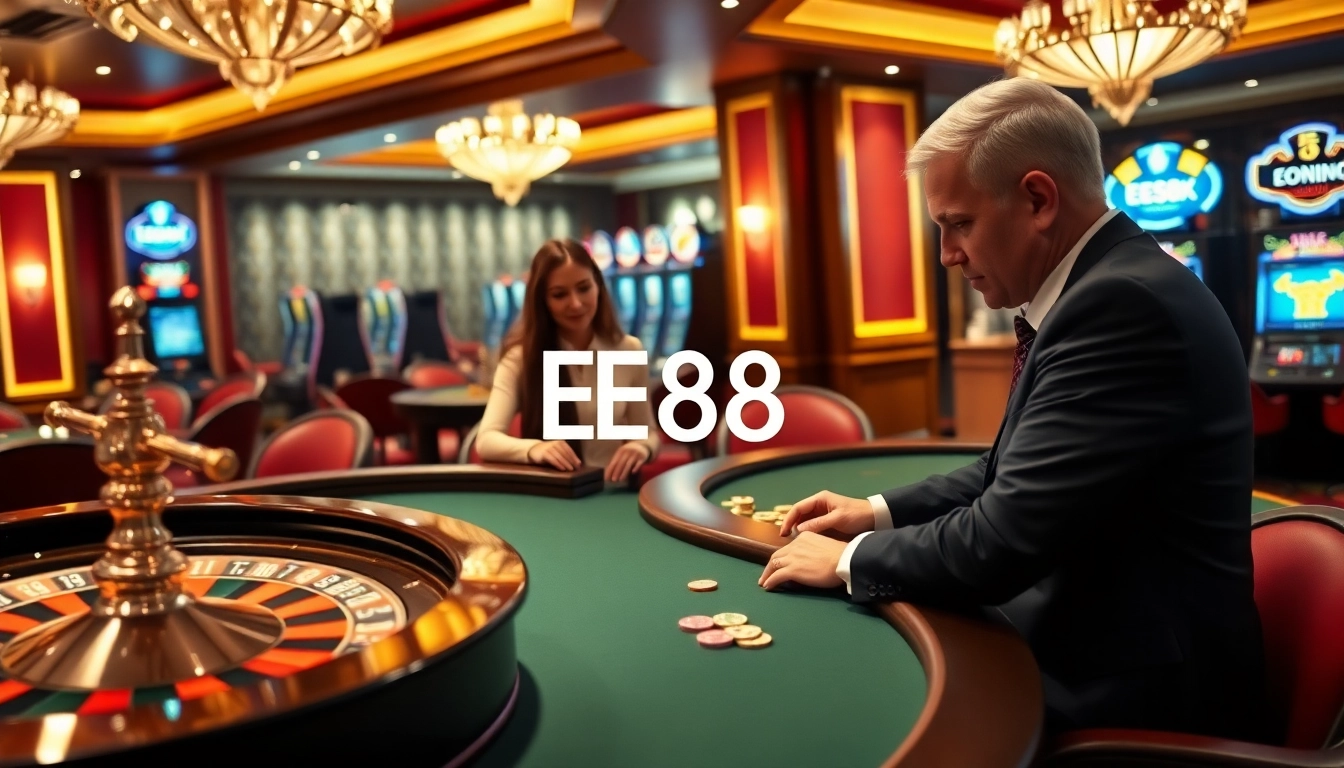 EE88 table games offer thrilling opportunities for high-stakes gambling enjoyment.