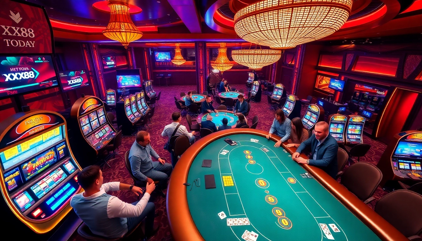 Experience high-stakes gaming at https://xx88.today/ with a vibrant casino atmosphere and exciting gameplay.