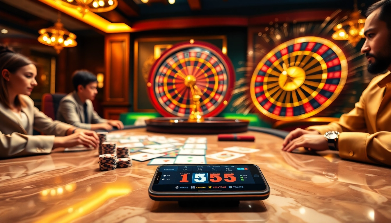 Engaged players celebrating their wins at Trang chủ BL555 online poker table.