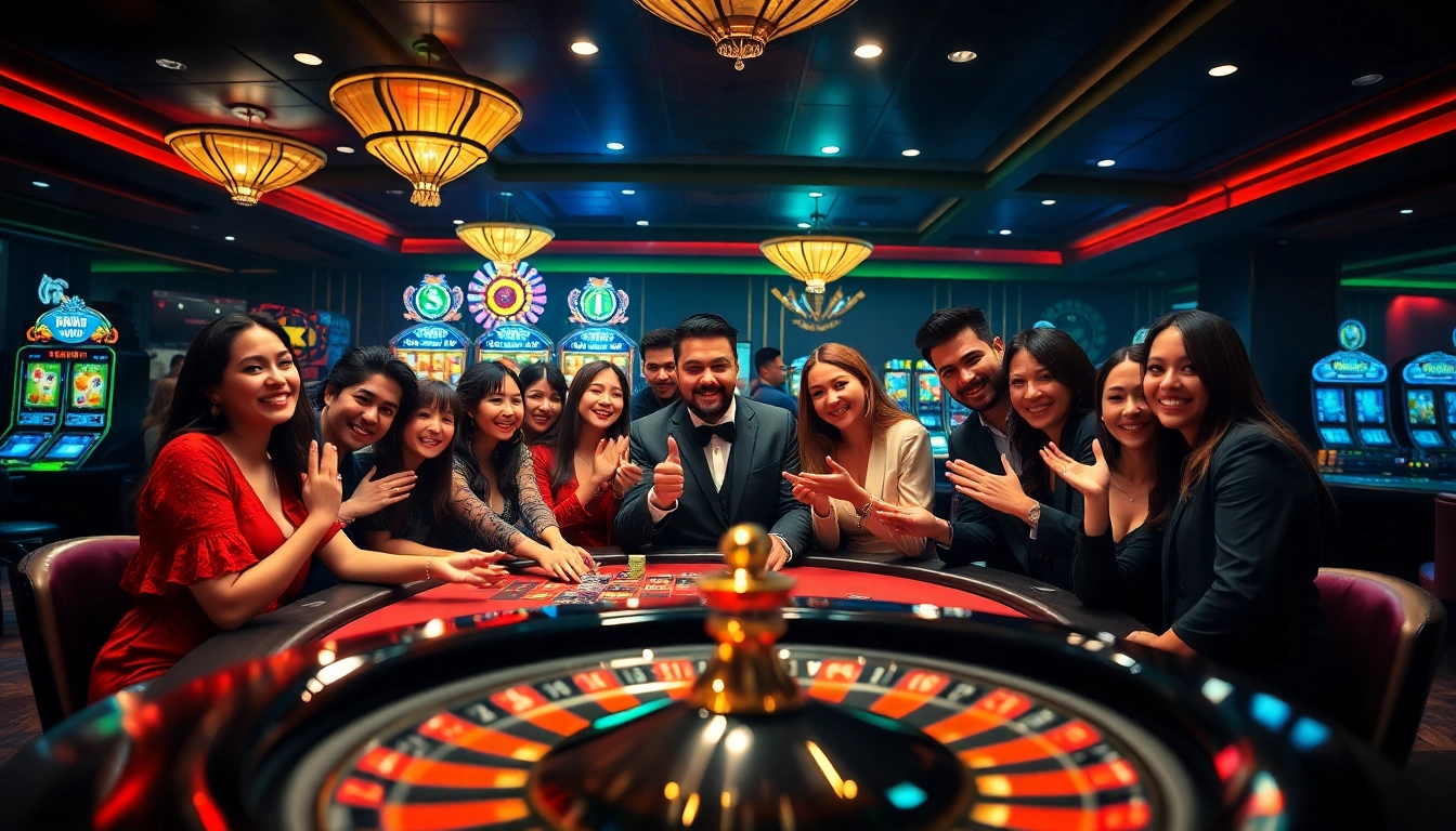 Experience the excitement of Nhà cái TT88 through vibrant casino action at a lively poker table.