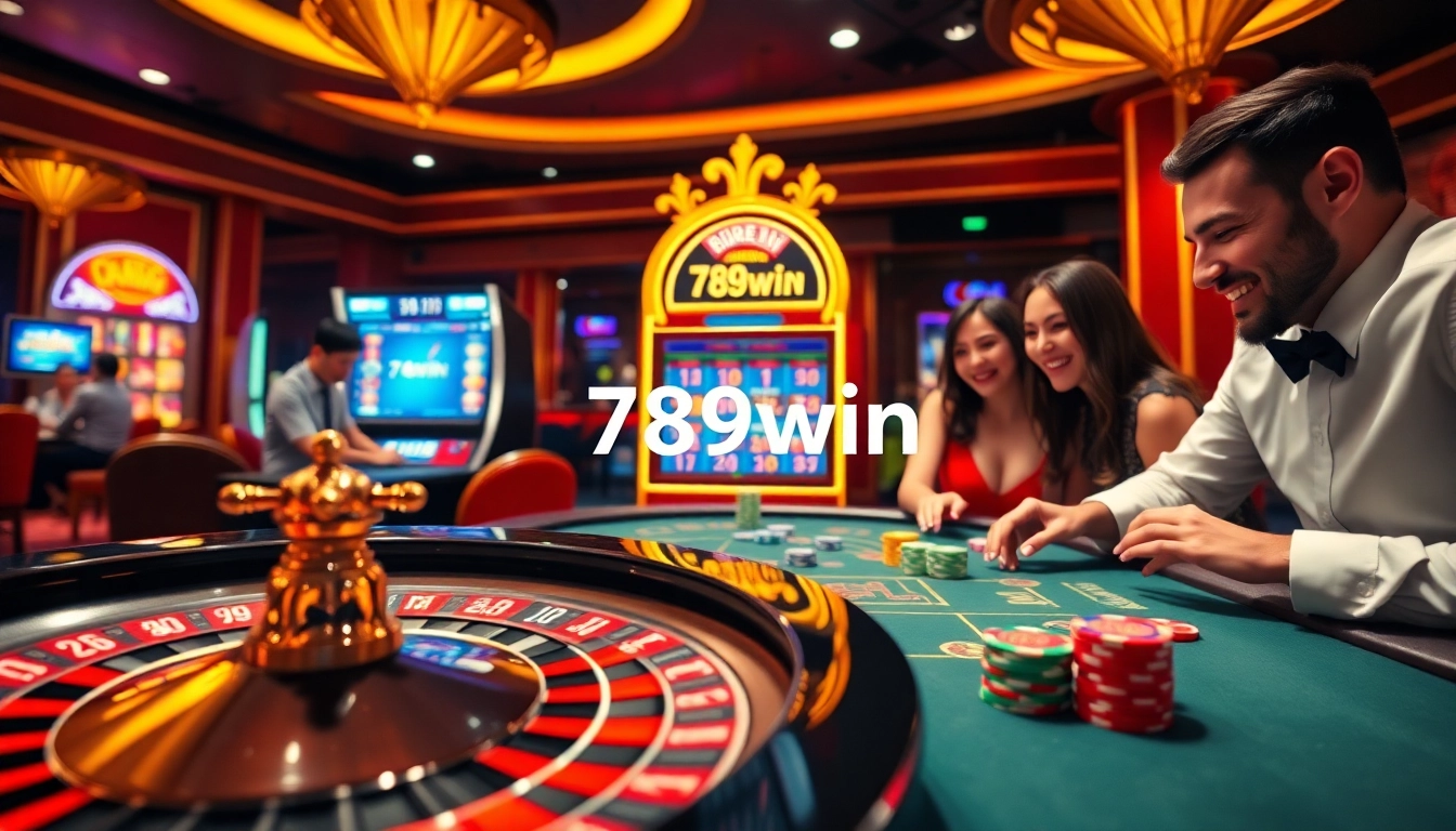 Experience thrilling moments at 789win with exciting table games and vibrant casino visuals.